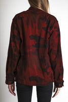 red camo jacket for women