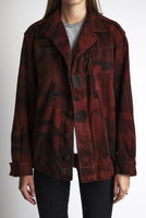 red camo jacket for women