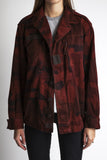 red camo jacket for women